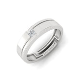 Felix Silver Adjustable  Ring for Men (Free Size)