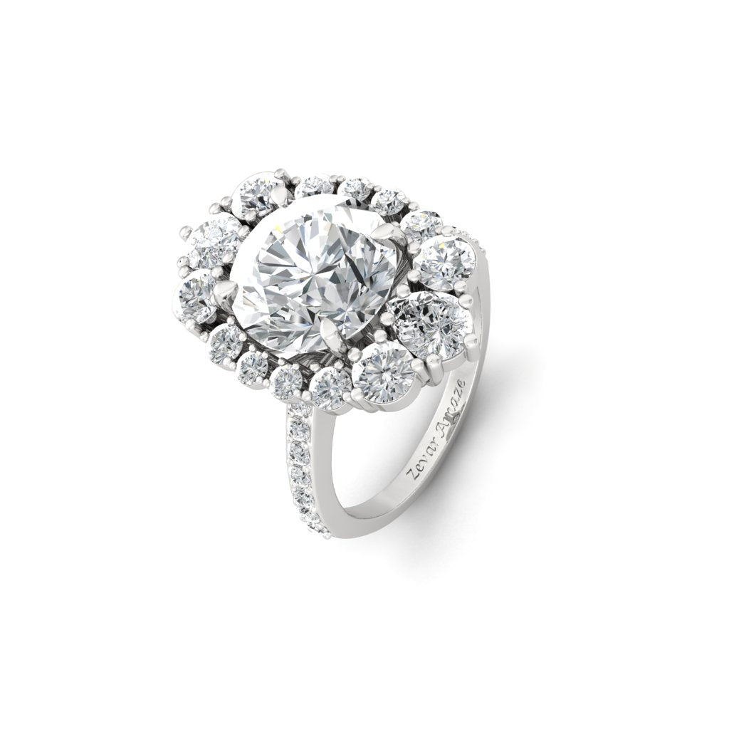 Zevar Amaze Silver Ring