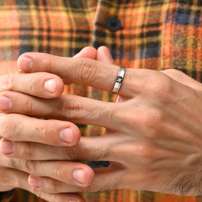Silver Ring For Men - Zevar Amaze