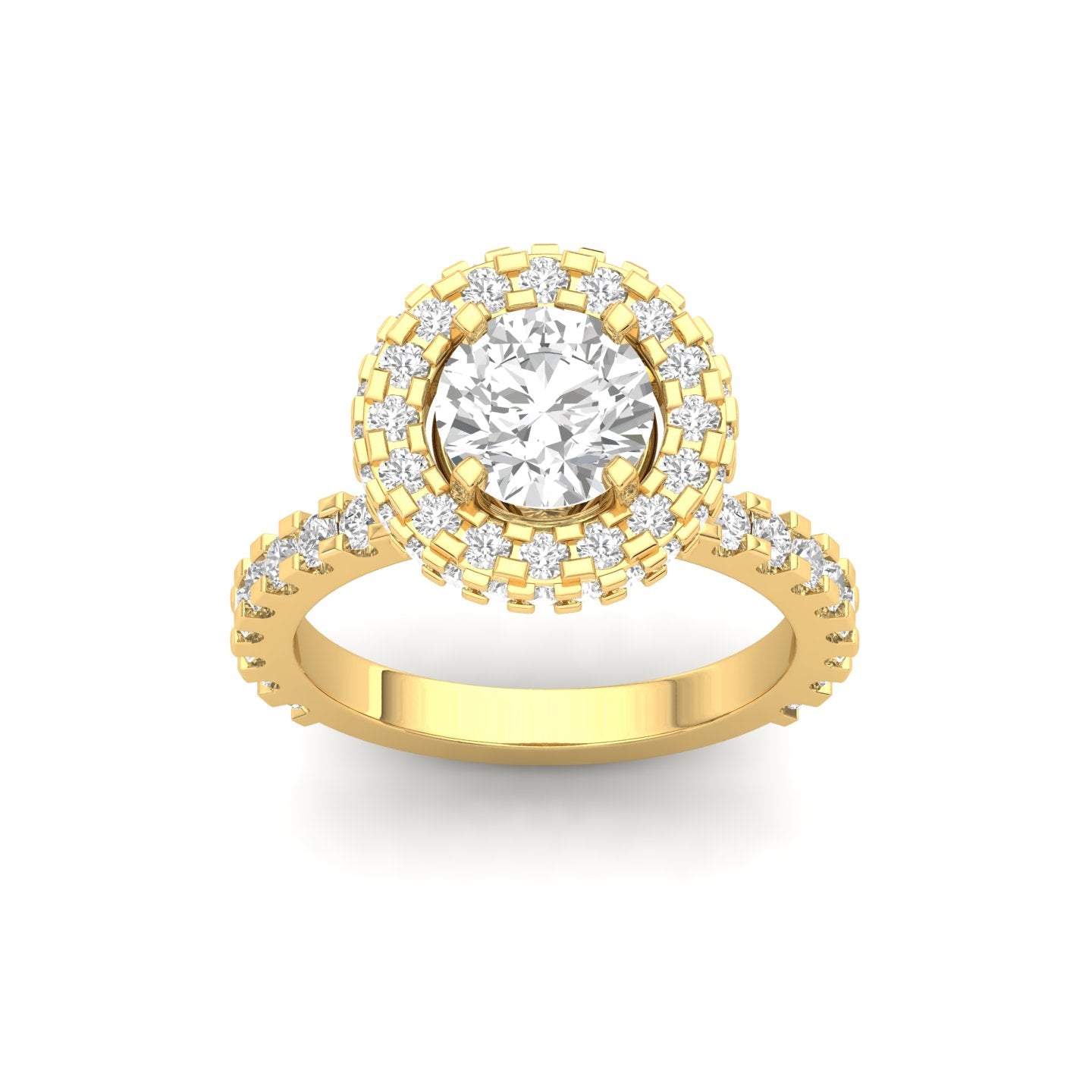 Taisia Diamond Silver Ring for Her