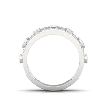 Load image into Gallery viewer, Front view of Silver Ring for Women