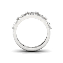 Load image into Gallery viewer, Front view of Silver Ring for her