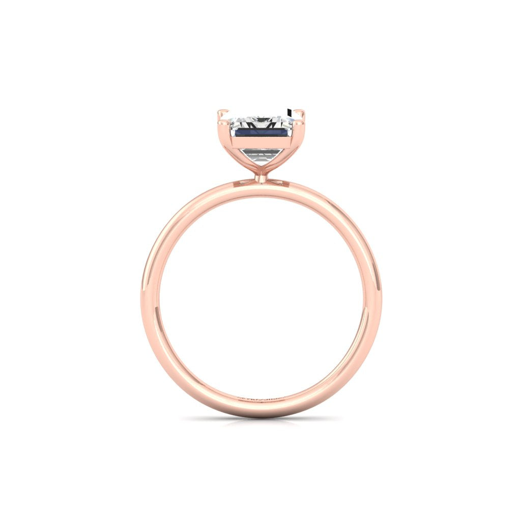 side view- rose gold