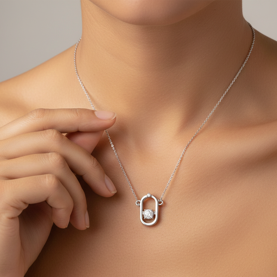 Sora white pendant