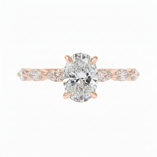 Hridya Silver Ring for Women