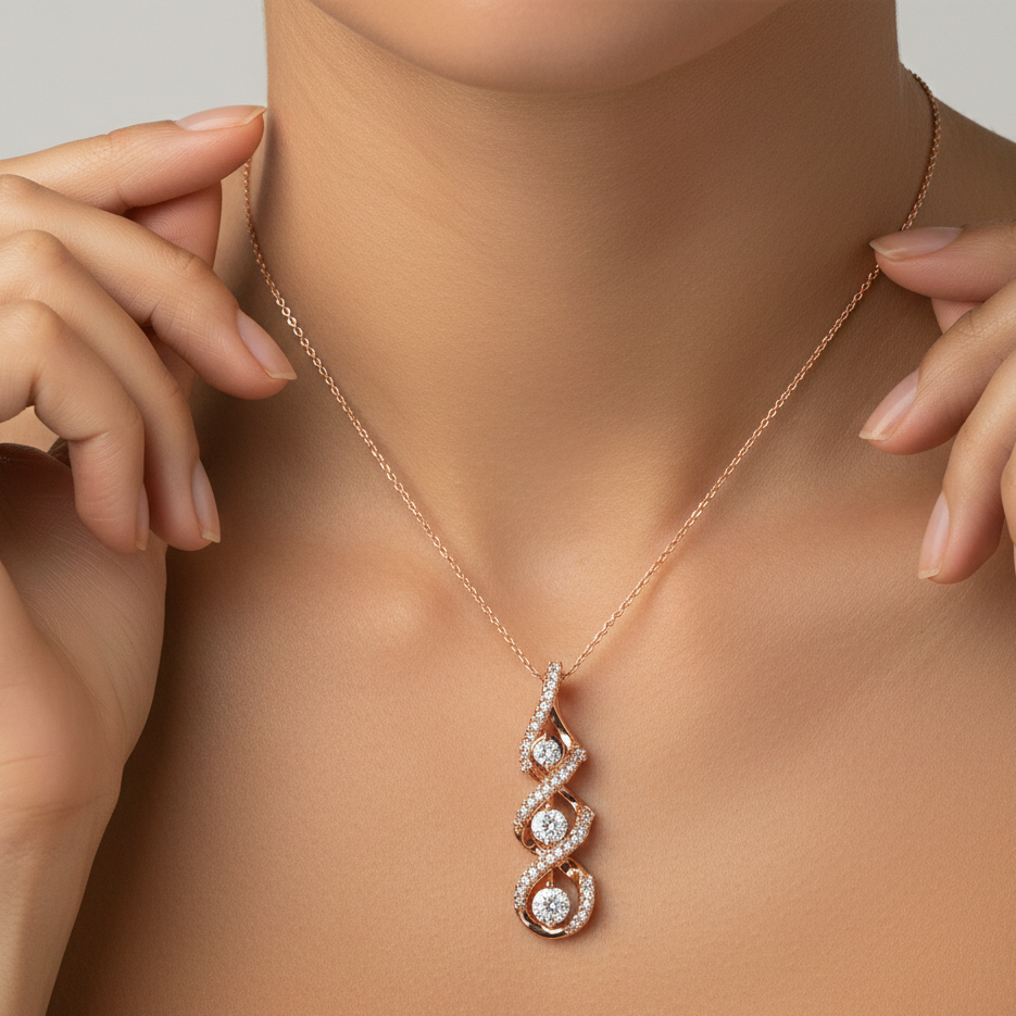 Ime RoseGold Pendant