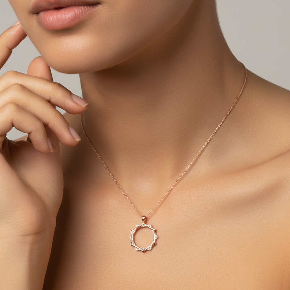 Anip Rosegold Necklace