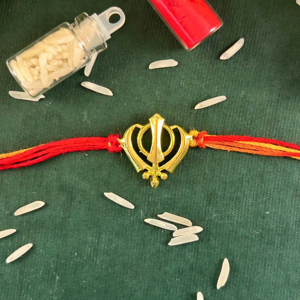 Khanda Silver Rakhi
