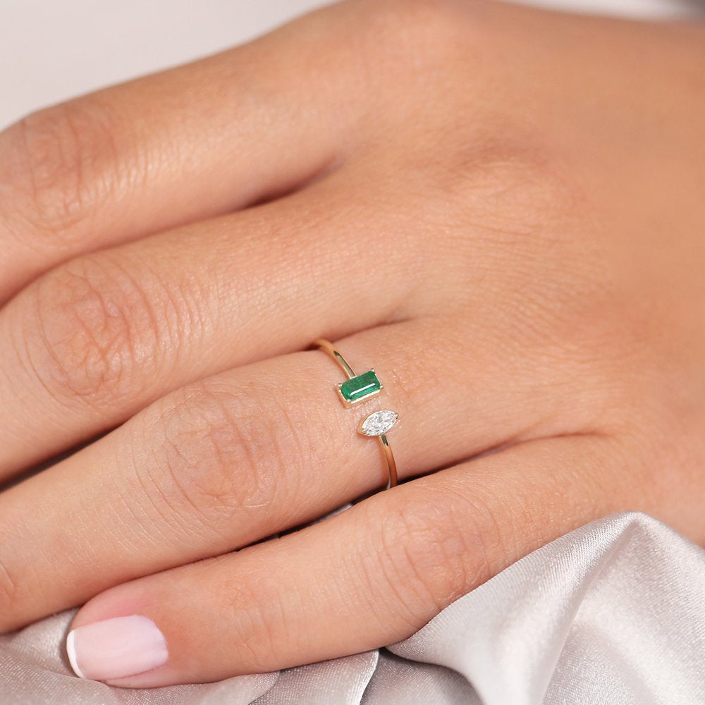 Ekata Silver Ring for Women