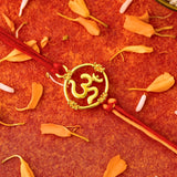O- OM Silver Rakhi