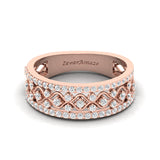 Radiant Rasam Silver Band Ring for Her