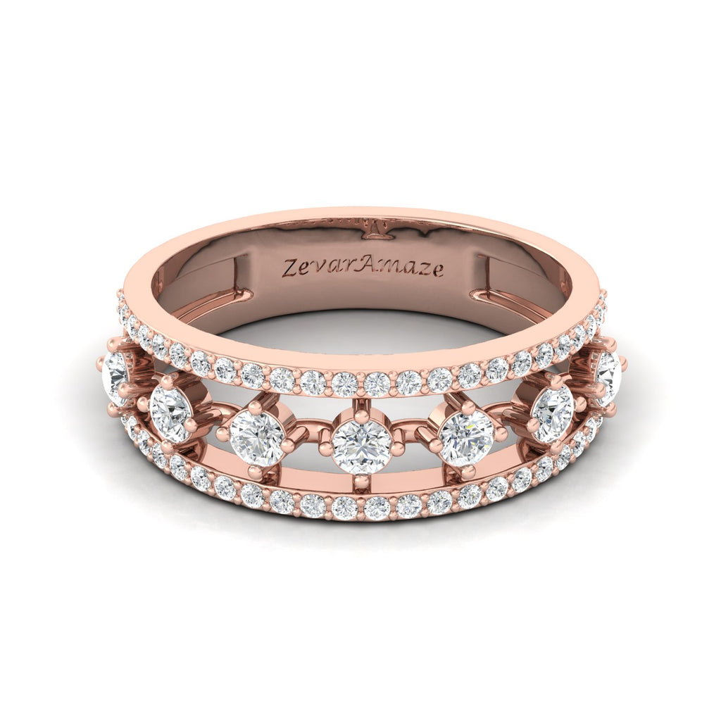 Zevar Amaze Rose Gold Ring for Her