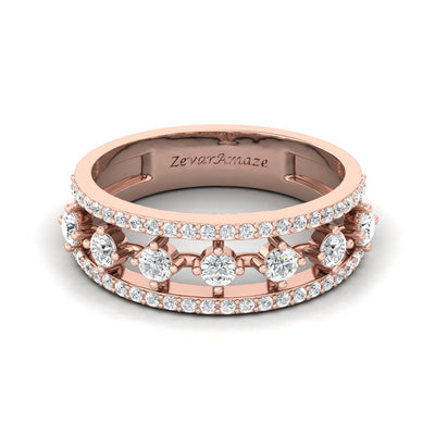 Zevar Amaze Rose Gold Ring for Her