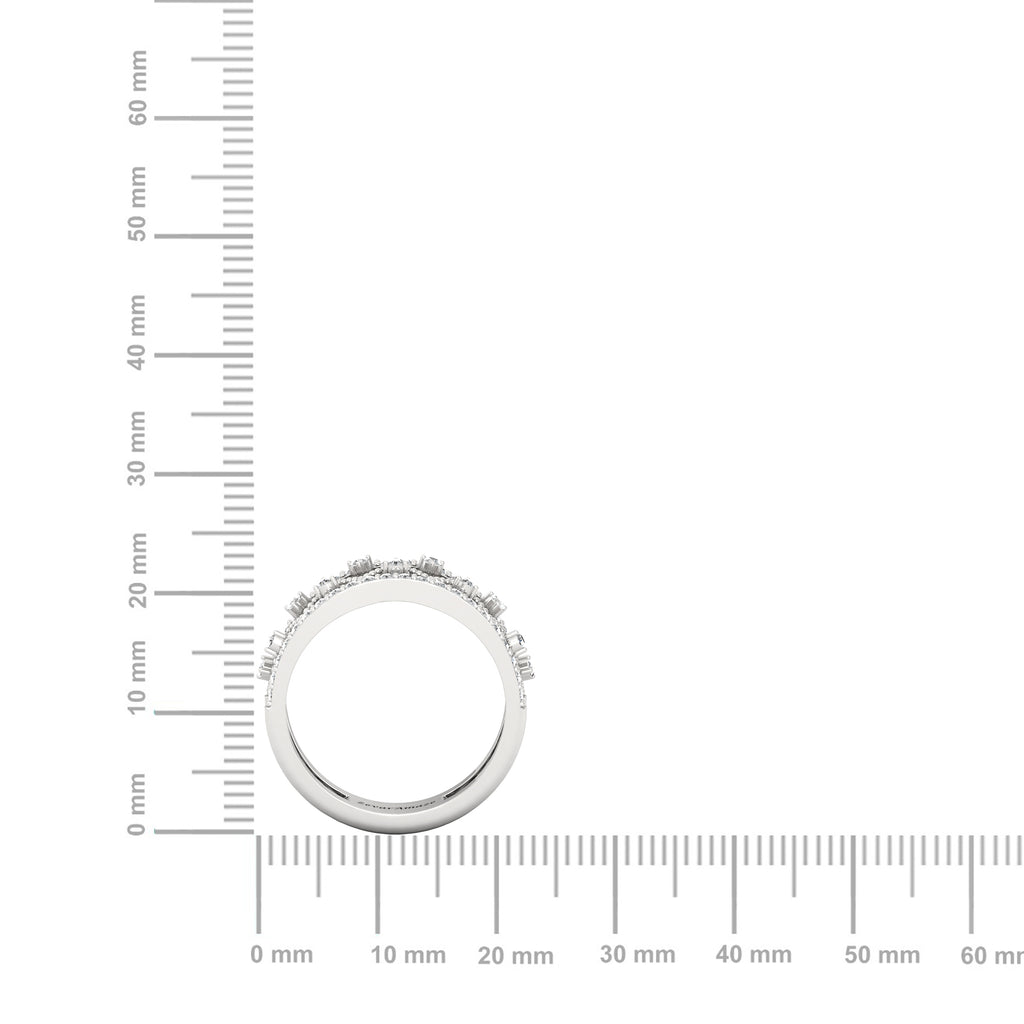 Dimension of Silver ring for girl