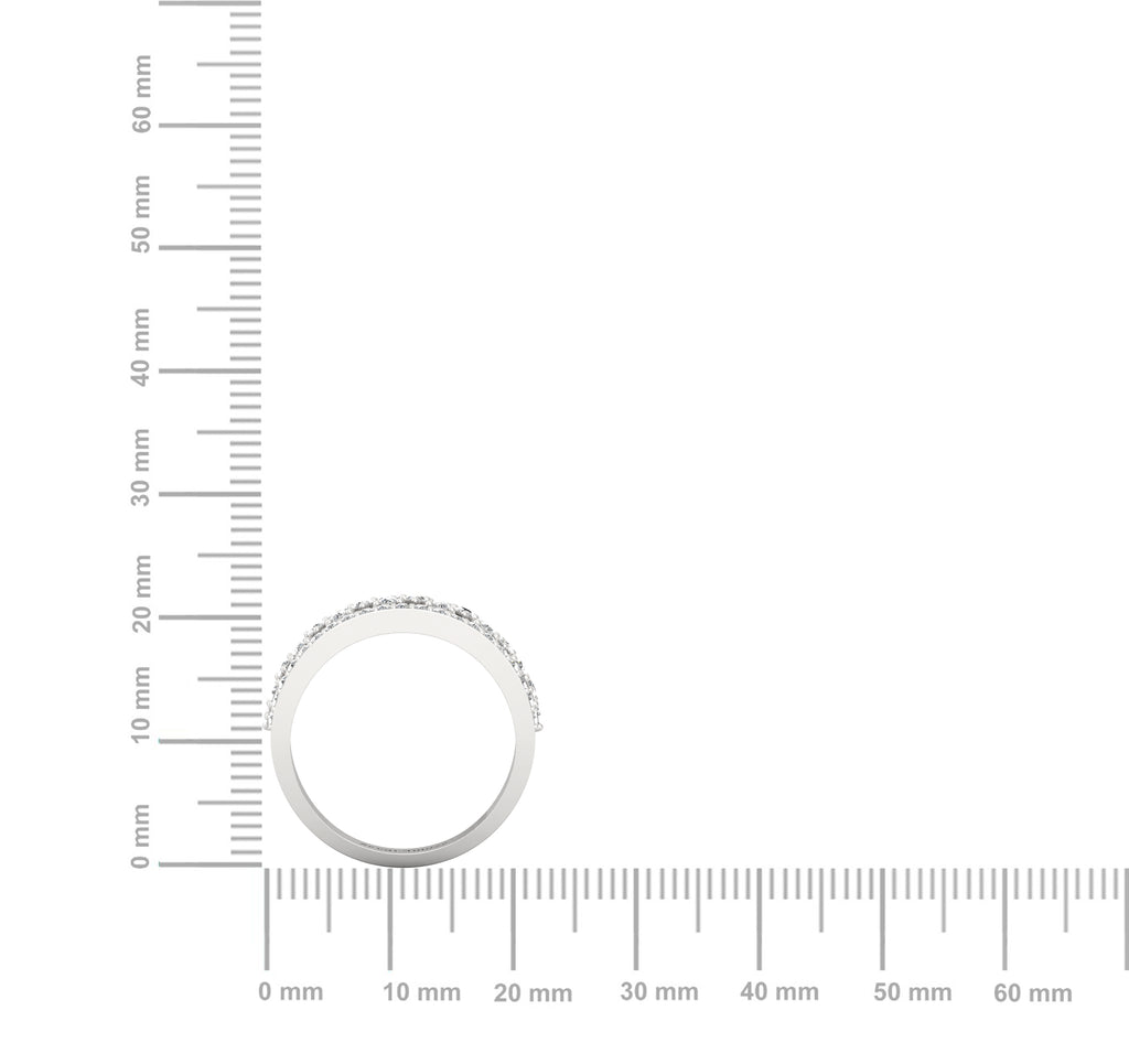 moissanite ring dimension