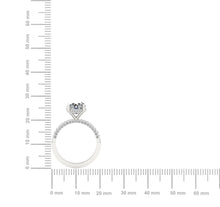 Load image into Gallery viewer, Dimension of Solitaire ring
