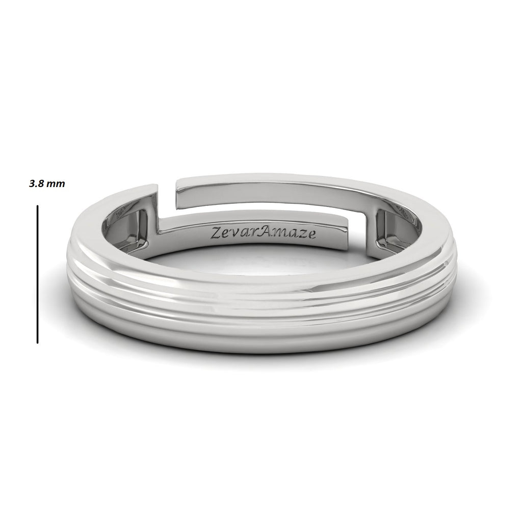 Gents Silver Ring Dimension