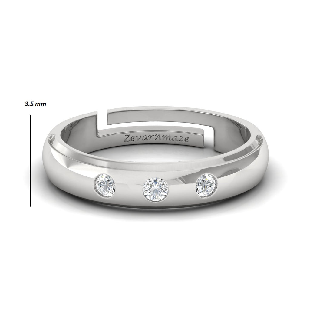 Gents Ring With Dimension