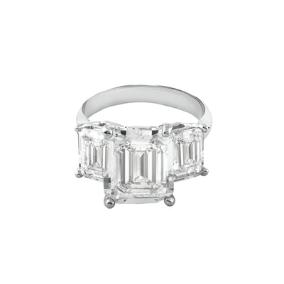 Aurora Moissanite Diamond Ring