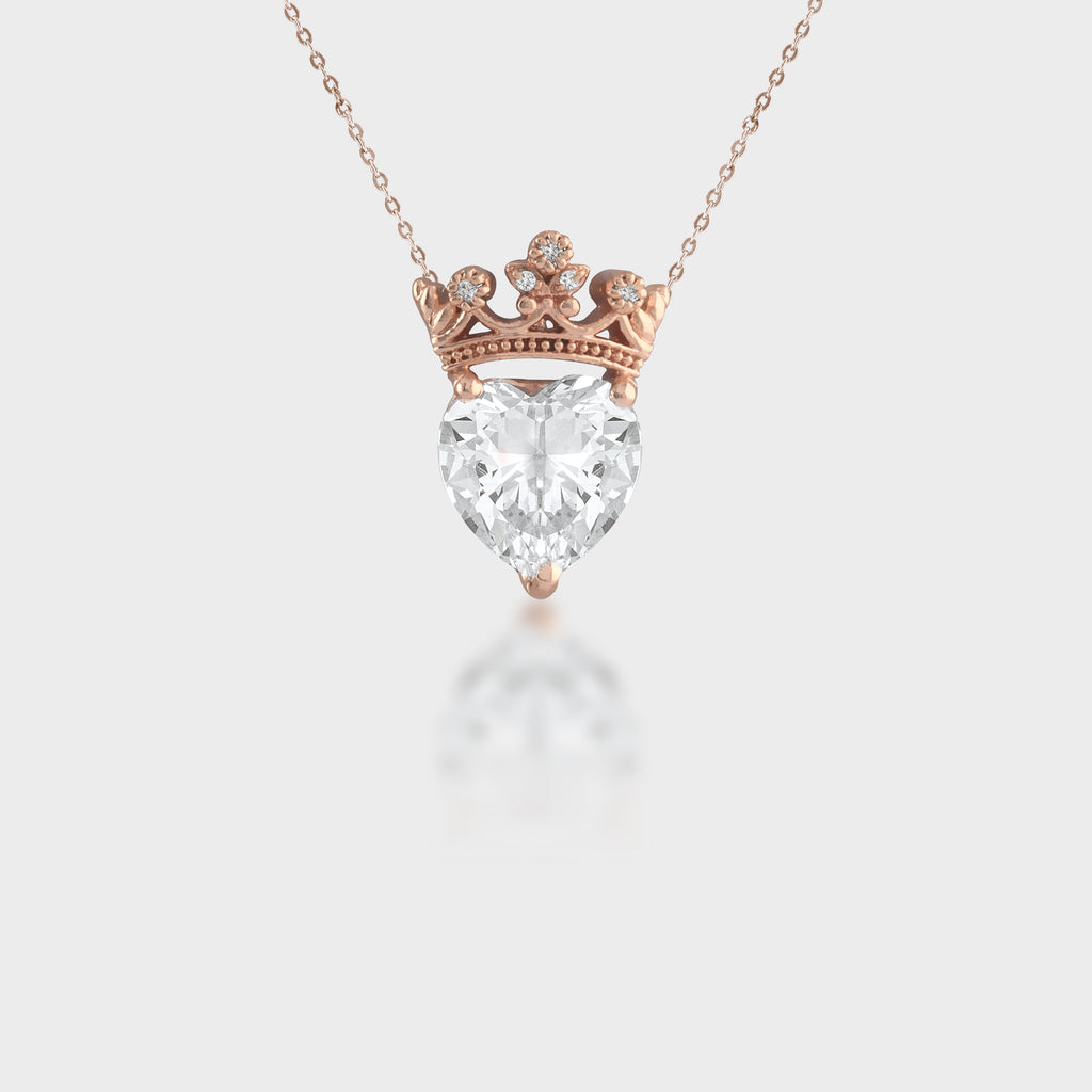 Athena Necklace Moissanite