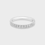 Curio Diamond Silver Eternity Ring for Her