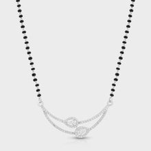 Load image into Gallery viewer, Silver Moon Mangalsutra