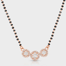 Load image into Gallery viewer, Silver Trinity mangalsutra