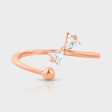 Load image into Gallery viewer, Rose Gold Infinity Ring