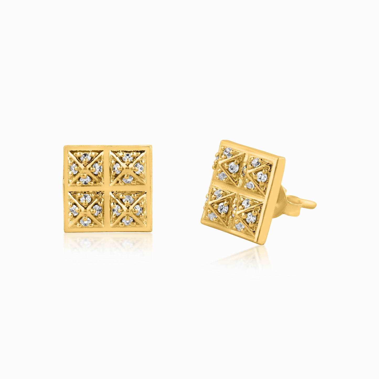 GIZA YELLOW GOLD PENDANT SET