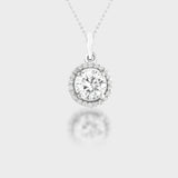 Castor Necklace Moissanite