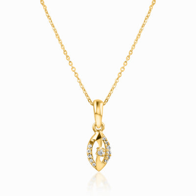 Golden Leaf Pendant