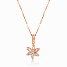 Load image into Gallery viewer, Rose Gold Tri Petal Pendant