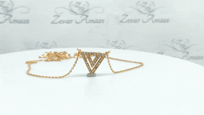 Camila rose gold pendant