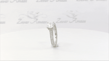 Load image into Gallery viewer, Evan Ring Moissanite