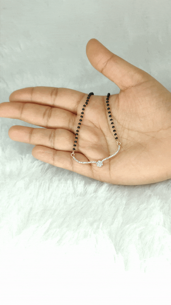Rose Gold eternal love mangalsutra