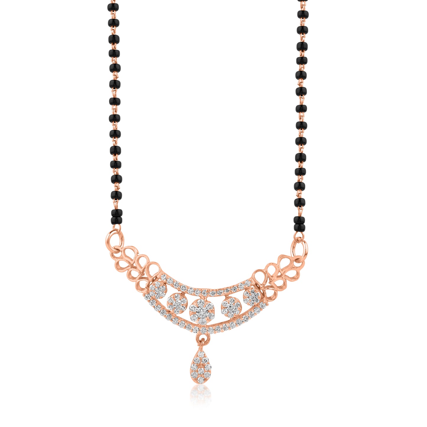 Rose Gold Diva Mangalsutra
