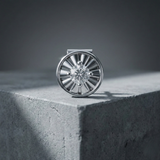 Evander Ear Silver Stud For Men (1 PC ONLY)