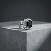 Hades Ear Silver Stud For Men (1 PC ONLY)