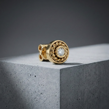 Load image into Gallery viewer, Luke Ear Silver Stud For Men (1 PC ONLY)