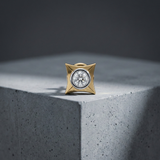 Minos Ear Silver Stud For Men (1 PC ONLY)