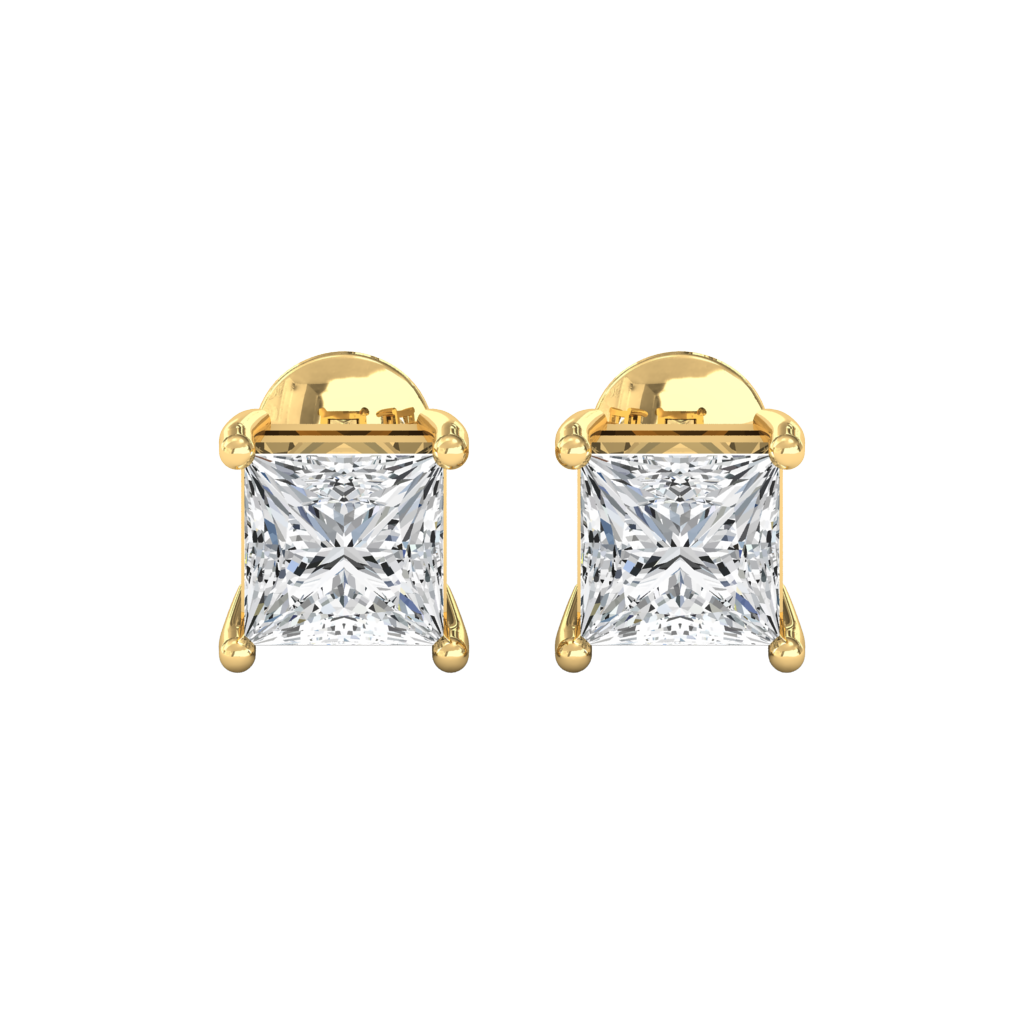 Princess Glow Stud Earrings for Her
