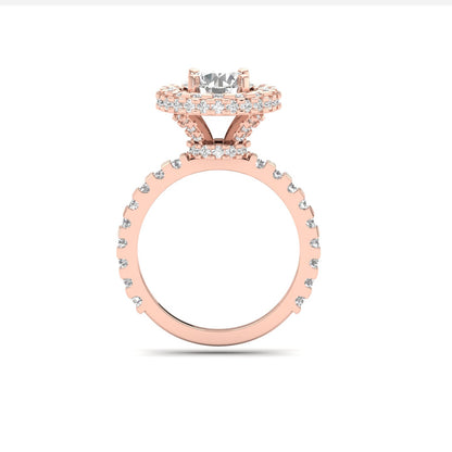Taisia Diamond Silver Ring for Her