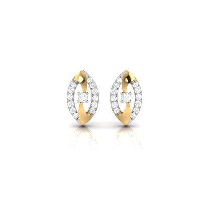 Golden Leaf Earrings