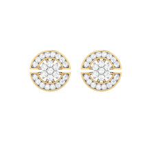 Load image into Gallery viewer, Moon studded earrings