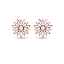 Load image into Gallery viewer, Radiant Bloom Sterling Silver Earrings for Women