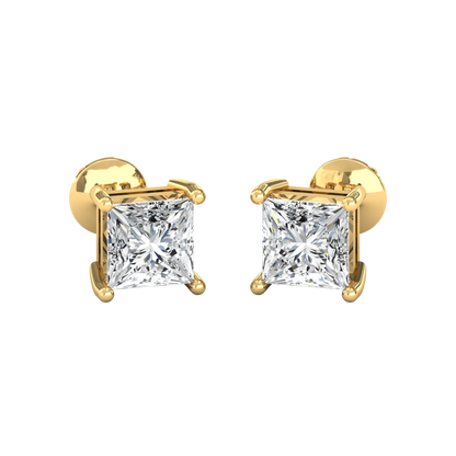 Princess Glow Stud Earrings for Her