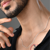 Silver Snake Chain For Men