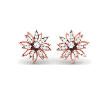 Load image into Gallery viewer, Radiant Bloom Sterling Silver Earrings for Women