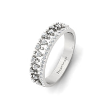 Load image into Gallery viewer, Cheerful Choli Silver Band Ring for Her