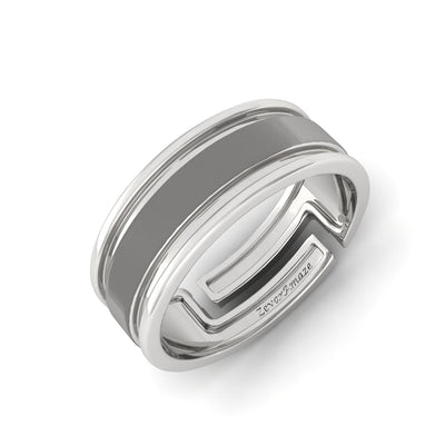 Roman Silver Ring for Men 